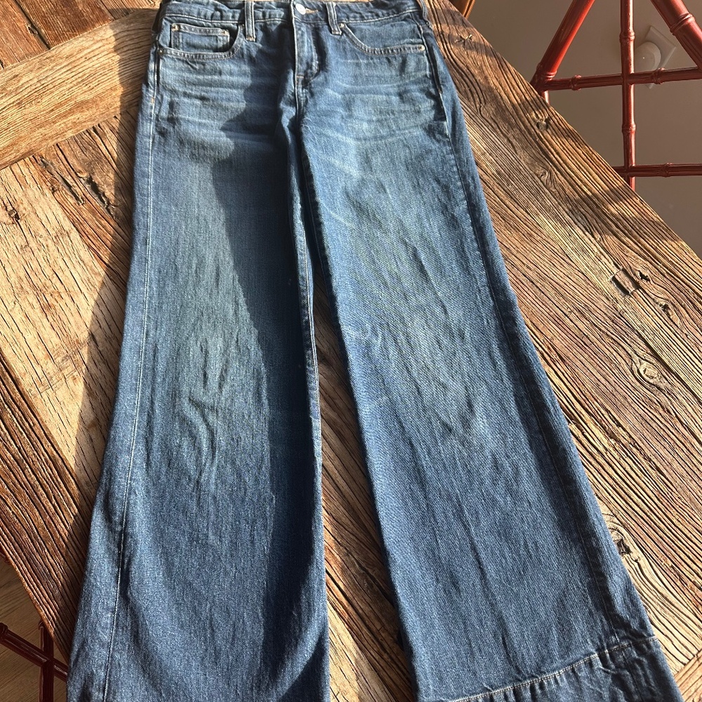Size 25, J. Crew '96 Low Rise Denim Trouser